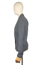 Load image into Gallery viewer, Original 1940s or 1950's Volup Grey Stripe Wool Single Breasted Jacket by Keldore - Bust 40 42