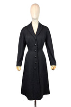 Load image into Gallery viewer, RESERVED FOR KELLY Stunning Original 1950's Princess Coat with Intricate Soutache Detailing by Crayson Model - Bust 36 38