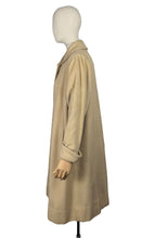 Load image into Gallery viewer, Original Late 1940's Early 1950's Cream Wool Coat with Single Button Closure - Bust 44 46