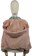 Load image into Gallery viewer, Original 1940's CC41 Blue, Grey and White Wool Check Single Breasted Jacket - Bust 34 35