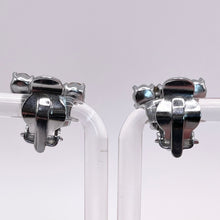 Load image into Gallery viewer, Original 1950’s Pastel Paste Triangle Clip-on Earrings