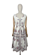 Load image into Gallery viewer, Original 1950’s California Cotton Belted Day Dress - Bust 34 35