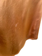 Load image into Gallery viewer, Original 1950's Caramel Coloured Grosgrain Belted Dress with Black Accent Trim - Bust 34 35