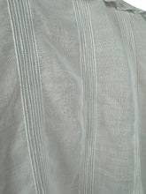 Load image into Gallery viewer, Vintage Edwardian Style Blouse in Fine Cotton Lawn with Mother of Pearl Buttons, Pintucks and Lace Trim - Bust 36 **
