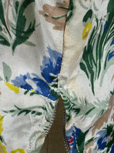 Load image into Gallery viewer, Original 1950's Pretty Pink, Yellow, Blue and Green Floral Day Dress in Artificial Silk - Bust 36 *
