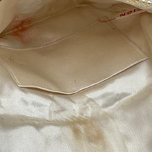 Load image into Gallery viewer, Vintage Bead and Sequin Evening Clutch Bag in Cream and Pastel Shades