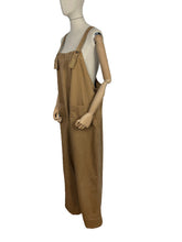 Load image into Gallery viewer, Original 1940's Women's Land Army Dungarees - Waist 42 *