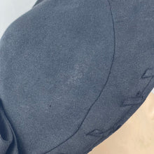 Load image into Gallery viewer, Original 1940’s Black Felt High Hat with Bow Trim