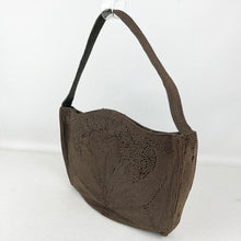 Load image into Gallery viewer, Original 1940's Corde Style Handbag in Chocolate Brown - Neat Little Bag
