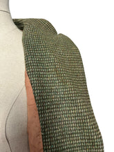 Load image into Gallery viewer, Original 1940’s Green, Brown and Cream Tweed Suit with Green Button Fastener - Bust 38