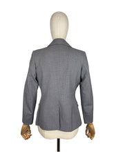 Load image into Gallery viewer, Original 1940's Grey Wool Single Breasted Jacket by F.A.Brackley - Bust 34 36 *