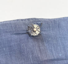 Load image into Gallery viewer, Original 1940's Home Made Clutch Bag in RAF Blue - As Is