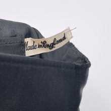 Load image into Gallery viewer, Original 1950's Black Silk Evening Bag with Painted Floral Decoration *