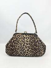 Load image into Gallery viewer, Original 1950's Calego of Canada Faux Leopard Skin Bag