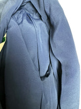 Load image into Gallery viewer, Original 1940's Navy Medium Weight Wool Suit by FORSTMANN - Bust 38 *