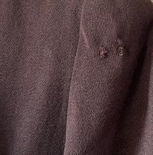 Load image into Gallery viewer, Original 1940's Dark Brown Lightweight Wool Coat with Patch Pockets and Three Button Closure