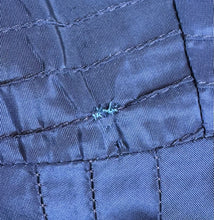 Load image into Gallery viewer, Original 1950's Midnight Blue Taffeta Seamed Cocktail Dress - Bust 36 37 *