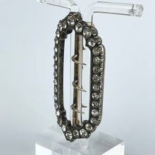 Load image into Gallery viewer, Vintage Late Victorian or Early Edwardian Paste Buckle by the Parisian Diamond Company