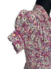 Load image into Gallery viewer, Original 1940's CC41 Ditsy Floral Crepe Day Dress - Very Petite - Bust 32