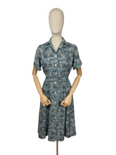 Load image into Gallery viewer, Original 1940’s 1950’s Floppy Cotton Novelty Print Dress - Bust 38 40