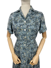 Load image into Gallery viewer, Original 1940’s 1950’s Floppy Cotton Novelty Print Dress - Bust 38 40