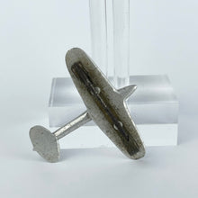 Load image into Gallery viewer, Original 1940's Wartime Spitfire Brooch - Make Do and Mend Brooch