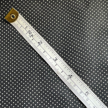 Load image into Gallery viewer, Original 1930's Black and White Polka Dot Cotton Dressmaking Fabric - 29" x 432"