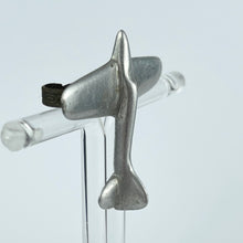 Load image into Gallery viewer, Original 1940's Wartime Spitfire Brooch - Make Do and Mend Brooch