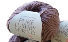 Load image into Gallery viewer, Reproduction 1930's Pointed Hat - Hand Knitted in Merino Wool in Mulberry