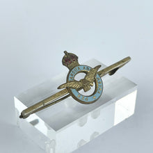 Load image into Gallery viewer, Original 1940's WW2 RAF Sweetheart Bar Brooch