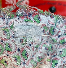 Load image into Gallery viewer, Original 1940's Thick Cotton CC41 Chore Dress in Green, Red and White - Bust 38
