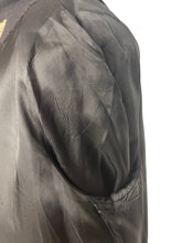 Load image into Gallery viewer, Original Volup 1940's Black Betty Rose Edge to Edge Swing Jacket - Bust 42 44 46