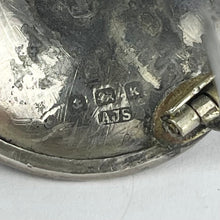 Load image into Gallery viewer, Antique Edwardian Hallmarked Silver Brooch Featuring a Lady in a Feather Hat