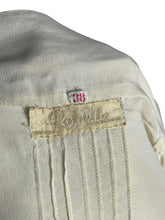 Load image into Gallery viewer, Original 1930's Swedish Made Natural Silk Blouse with Faggoting and Pintucks - Bust 34 36