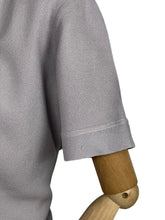 Load image into Gallery viewer, Wounded But Wearable Original 1940's Lavender Blue Crepe Blouse with Embroidered Front - Bust 38 *