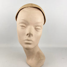 Load image into Gallery viewer, Original 1940's Straw Juliet Cap - Charming Summer Hat