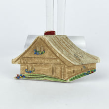 Load image into Gallery viewer, Vintage Carved Bovine Alpine Chalet Brooch - Quirky Little Tourist Brooch