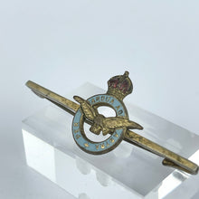 Load image into Gallery viewer, Original 1940's WW2 RAF Sweetheart Bar Brooch