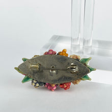 Load image into Gallery viewer, Charming Original 1930's or 1940's Floral Brooch