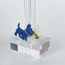 Load image into Gallery viewer, Original 1940's Blue and Cream Double Scottie Dog Brooch