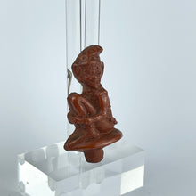 Load image into Gallery viewer, Charming Vintage Cornish Pixie Brooch on a Toadstool