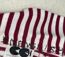 Load image into Gallery viewer, Original 1940’s CC41 Burgundy and White Floppy Cotton Day Dress with Pockets - Bust 36