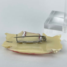 Load image into Gallery viewer, Original 1940's 1950's Trio of Scottie Dogs Brooch in Red, White and Cream
