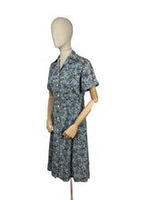Load image into Gallery viewer, Original 1940’s 1950’s Floppy Cotton Novelty Print Dress - Bust 38 40