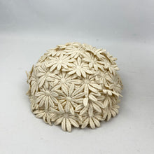 Load image into Gallery viewer, Original 1950's Cream Floral Summer Hat - Great Wedding Hat