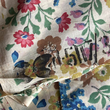 Load image into Gallery viewer, Original 1940’s CC41 Floral Cotton Dress Making Fabric - 32" x 250"