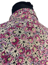 Load image into Gallery viewer, Original 1940's CC41 Ditsy Floral Crepe Day Dress - Very Petite - Bust 32