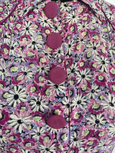 Load image into Gallery viewer, Original 1940's CC41 Ditsy Floral Crepe Day Dress - Very Petite - Bust 32