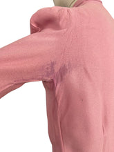 Load image into Gallery viewer, Wounded But Wearable Original 1940's Pink Crepe Blouse with Pin Tucked Front - Bust 36