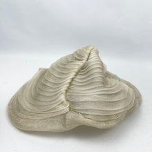 Load image into Gallery viewer, Original 1950's Off-White Nylon Pleated French Hat